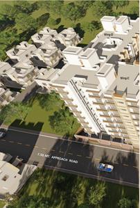 Project Image of 629.0 - 640.0 Sq.ft 2 BHK Apartment for buy in Shree Ghanshyam Residency