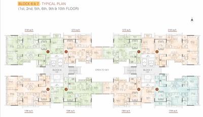 Project Image of 627.0 - 2152.0 Sq.ft 2 BHK Apartment for buy in Appaswamy Platina