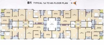 Project Image of 1212 Sq.ft 2 BHK Apartment / Flat for sale in Udhna for Rs. 2275000