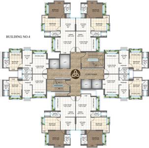 Project Image of 571.0 - 575.0 Sq.ft 2 BHK Apartment for buy in EON Riverwood Park Building No 4