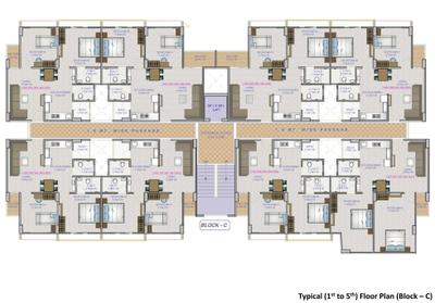 Project Image of 524.2 - 703.0 Sq.ft 2 BHK Apartment for buy in Mahakali Rudra Harmony