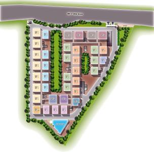 Project Image of 1070.0 - 1625.0 Sq.ft 2 BHK Apartment for buy in Modi Mayflower Grande