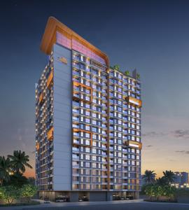 Project Image of 457.0 - 752.0 Sq.ft 1 BHK Apartment for buy in The Meridian Towers