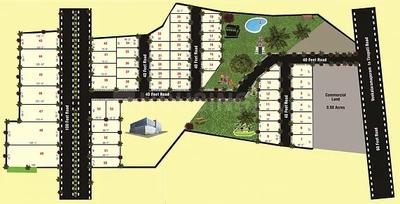 Ruby Dwaraka Gardens 3 Master Plan 1