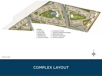 Project Image of 1114.0 - 1355.0 Sq.ft 3 BHK Apartment for buy in Kalpataru Estate Building 8