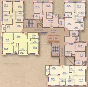 Project Image of 868.0 - 1330.0 Sq.ft 2 BHK Apartment for buy in The Banyan Tree The Sky Garden