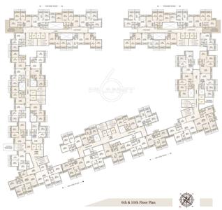Project Image of 281.69 - 1055.0 Sq.ft 1 BHK Apartment for buy in Construxus Planet 6