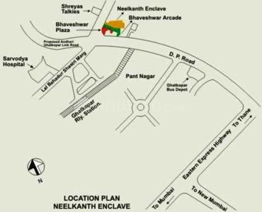 Neelkanth Enclave C Wing Arihant Location Plan 1