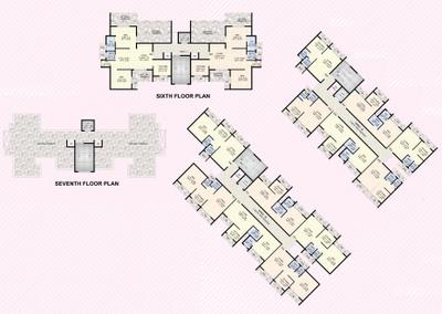 Project Image of 620.0 - 968.0 Sq.ft 1 BHK Apartment for buy in K W Rose Garden