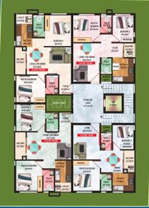 Project Image of 609.0 - 1009.0 Sq.ft 2 BHK Apartment for buy in JC S Swathy Viswas Paradise