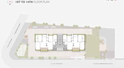 Project Image of 0.0 - 1819.42 Sq.ft 4 BHK Apartment for buy in Kalasagar Skyline