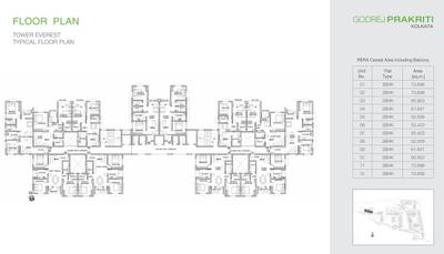 Project Image of 569.84 - 793.19 Sq.ft 2 BHK Apartment for buy in Godrej Prakriti Everest Block T