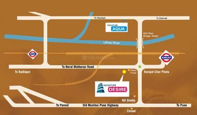 Project Image of 230.0 - 472.0 Sq.ft 1 RK Apartment for buy in Signature Desire F To L