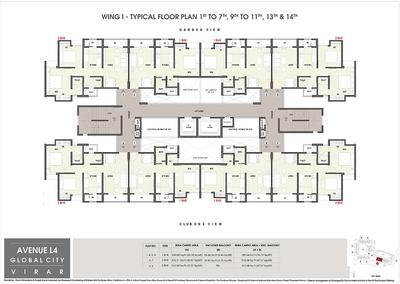 Project Image of 910 Sq.ft 2 BHK Apartment / Flat for sale in Virar West for Rs. 5000000