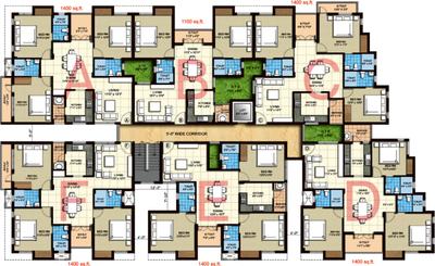 Project Image of 1100.0 - 1400.0 Sq.ft 2 BHK Apartment for buy in Kgeyes Thiruvanmyur H38