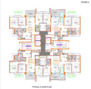 Project Image of 716.98 - 2129.12 Sq.ft 2 BHK Apartment for buy in Bramhacorp Sun Valley Phase 1