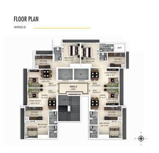 Project Image of 378.0 - 643.0 Sq.ft 1 BHK Apartment for buy in Dimple Westwood