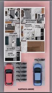 Project Image of 472.0 - 525.0 Sq.ft 1 BHK Apartment for buy in Karthick Amore