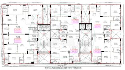 Project Image of 1616 Sq.ft 3 BHK Apartment / Flat for sale in Chandkheda for Rs. 9511000