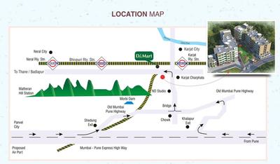 Project Image of 620 Sq.ft 1 BHK Apartment / Flat for sale in Karjat for Rs. 2550000