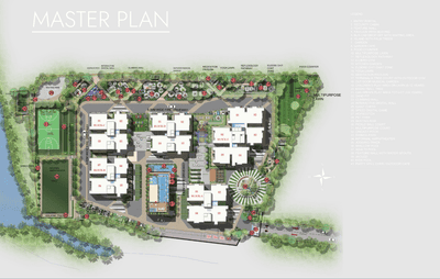 Project Image of 1520.0 - 2030.0 Sq.ft 3 BHK Apartment for buy in Amrutha Lake Vista