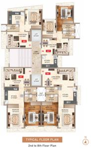 Project Image of 557.03 - 581.04 Sq.ft 2 BHK Apartment for buy in Kush Solitaire