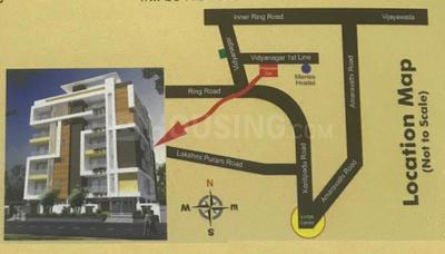 Project Image of 1117.4 - 1185.21 Sq.ft 3 BHK Apartment for buy in DSR Medarametla Residency