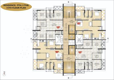 Project Image of 0.0 - 1545.0 Sq.ft 3 BHK Apartment for buy in Laxmi Sky Park