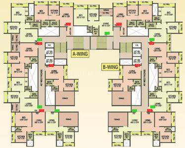 Project Image of 430.0 - 720.0 Sq.ft 1 RK Apartment for buy in AV Paramount Enclave