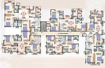 Project Image of 1490.0 - 3390.0 Sq.ft 3 BHK Apartment for buy in Doshi Llanstephan