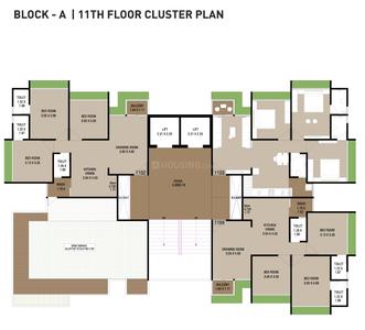 Project Image of 0.0 - 783.18 Sq.ft 3 BHK Apartment for buy in Shanu Pratham Glory