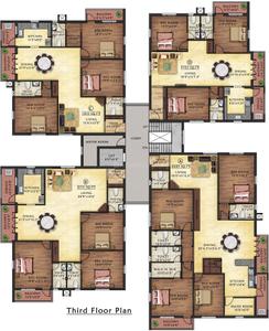 Project Image of 1465.0 - 2685.0 Sq.ft 3 BHK Apartment for buy in KCee Wason
