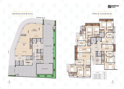 Project Image of 630.0 - 1100.0 Sq.ft 2 BHK Apartment for buy in Platinumcorp Oceanic
