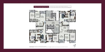 Project Image of 838.0 - 1213.0 Sq.ft 2 BHK Apartment for buy in Nyati Esteban