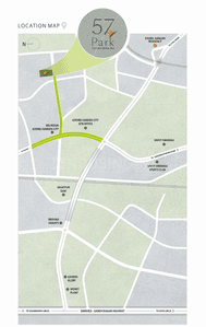 Rachna 57 Park Condominiums Location Plan 1