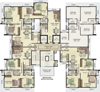 Project Image of 896.95 - 1185.0 Sq.ft 2 BHK Apartment for buy in Bombay Sahil Exotica