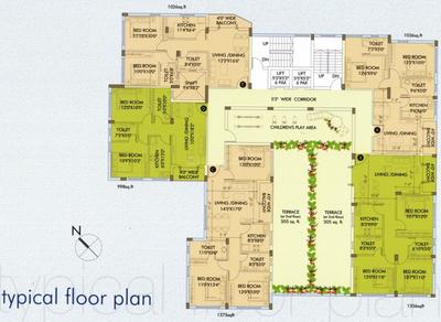 Project Image of 998.0 - 1375.0 Sq.ft 2 BHK Apartment for buy in Richmond Royal