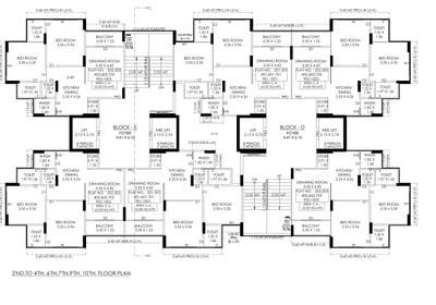 Project Image of 676.3 - 1987.13 Sq.ft 2 BHK Apartment for buy in Hadi AL Hamd Pacific II