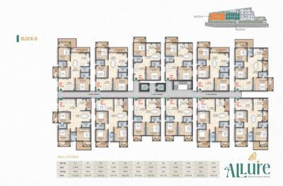 Project Image of 1600.0 - 1855.0 Sq.ft 3 BHK Apartment for buy in JEEVANS ALLURE