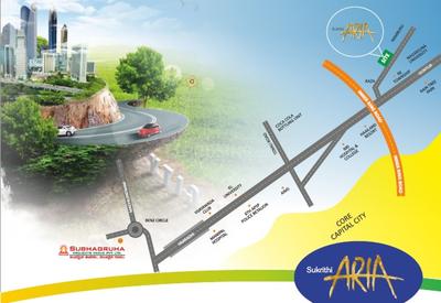 Project Image of 1350.0 - 2250.0 Sq.ft Residential Plot Plot for buy in Subhagruha Sukrithi Aria
