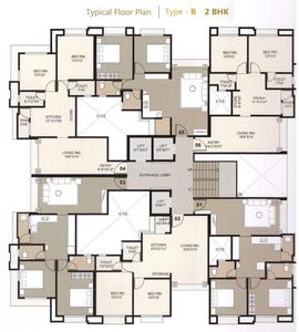 Project Image of 1115 Sq.ft 2 BHK Apartment / Flat for sale in Pal Gam for Rs. 5100000