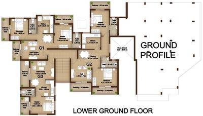 Project Image of 739.0 - 1230.0 Sq.ft 1 BHK Apartment for buy in Megha Mother Agnes Field View