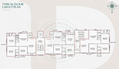 Project Image of 820.53 - 884.26 Sq.ft 3 BHK Apartment for buy in Smb 23
