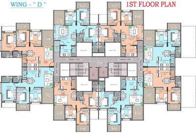 Project Image of 309.0 - 503.0 Sq.ft 1 BHK Apartment for buy in Majestique City D Building