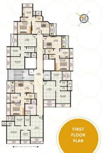 Project Image of 271.0 - 355.0 Sq.ft 1 BHK Apartment for buy in Om Sai Chhatra Residency