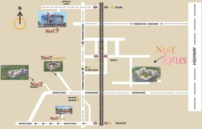 Nest Lotus Type C D E Location Plan 1