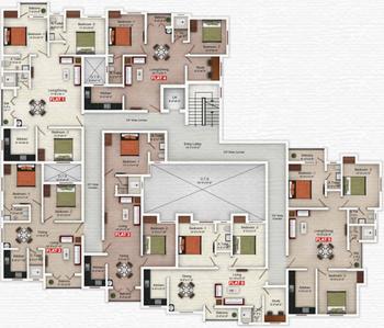 Project Image of 920.0 - 1249.0 Sq.ft 1 BHK Apartment for buy in Saradeuz Tulip