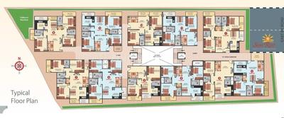 Project Image of 1185.0 - 1550.0 Sq.ft 2 BHK Apartment for buy in Hexa Sun Rise