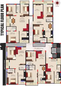 Blue Arch Aayra Aarya Cluster Plan 1