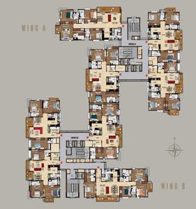 Project Image of 3111.0 - 3691.0 Sq.ft 3 BHK Apartment for buy in Ambience Downtown